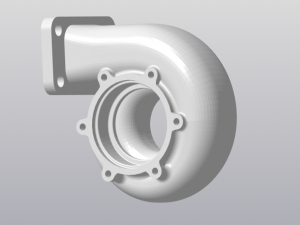 car turbine hot part 3D 모델