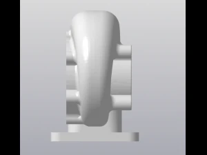 car turbine hot part 3D Model