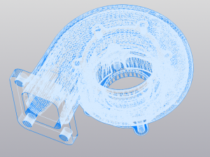 car turbine hot part 3D 모델
