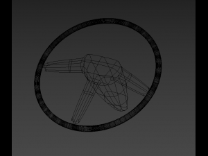 car bus truck steering wheel interior control transportation vehicle hand automobile auto modern par Modèle 3D