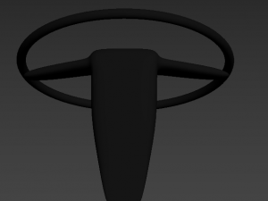 car bus truck steering wheel interior control transportation vehicle hand automobile auto modern par Modèle 3D