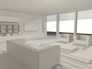 living room interior design minimalist contemporary furniture room comfort family living interior de 3D Model