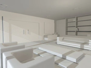 living room interior design minimalist contemporary furniture room comfort family living interior de 3D Model