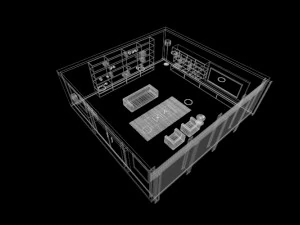 living room interior design minimalist contemporary furniture room comfort family living interior de 3D Model