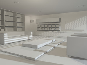 living room interior design minimalist contemporary furniture room comfort family living interior de 3D 모델
