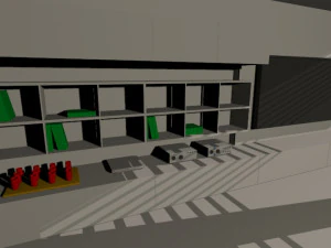 living room interior design minimalist contemporary furniture room comfort family living interior de 3D Model