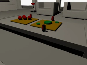 living room interior design minimalist contemporary furniture room comfort family living interior de 3D Model