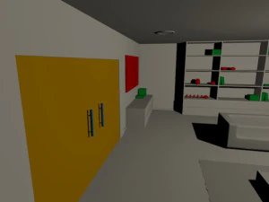 living room interior design minimalist contemporary furniture room comfort family living interior de 3D Model