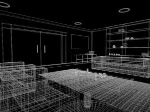 living room interior design minimalist contemporary furniture room comfort family living interior de 3D Model