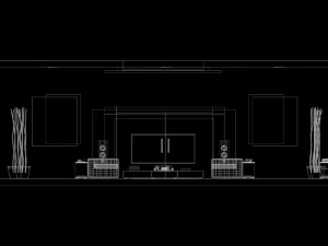 living room interior design minimalist contemporary furniture room comfort family living interior de 3D Model