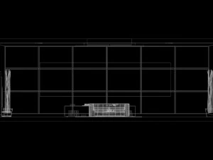 living room interior design minimalist contemporary furniture room comfort family living interior de 3D Model