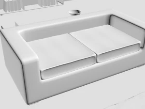 living room interior design minimalist contemporary furniture room comfort family living interior de 3D Model