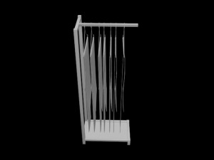pants trousers jeans rack 1 mens tank top tshirt rack mens long sleeve t-shirt rack hanging pants Model 3D