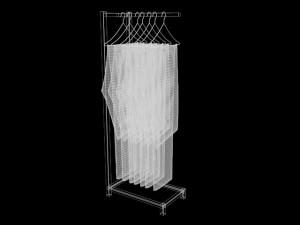 pants trousers jeans rack 1 mens tank top tshirt rack mens long sleeve t-shirt rack hanging pants Model 3D
