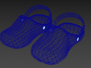 crocs shoes flip flop boots shoe shoes accessories rubber slip on slippers sandal flipflops flipflop 3D Model in Giyim 3DExport