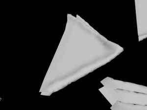napkin collection bar serviette square food kitchen towel clean restaurant soft drink dinning decora 3D मॉडल