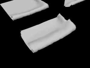 napkin collection bar serviette square food kitchen towel clean restaurant soft drink dinning decora 3D मॉडल