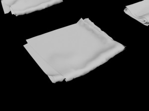 napkin collection bar serviette square food kitchen towel clean restaurant soft drink dinning decora 3D मॉडल
