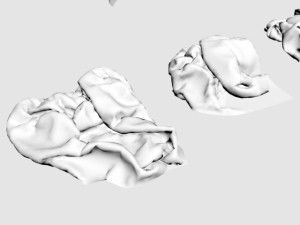 cloth trapo rag collection duster dishcloth pao de cocina bayeta pao linen rag laundry rope toy cl Modèle 3D