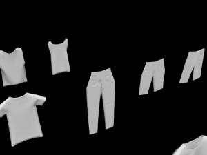 30 hanged clothes collection sock socks calcetin calcetines foot footwear wear winter feet classic c 3D Model