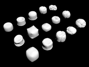 Pouf rond pouf pouf pouf meubles tabouret canap&eacute; assis si&egrave;ge confort confort chaise pouf bouff&eacute;e rembourr&eacute;e Modèle 3D