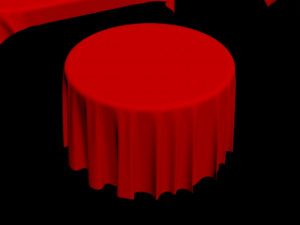 table cloth tablecloth fabric rag wood oval circle round square rectangular interior restaurant vint Modèle 3D