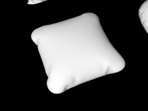 cushion cushions pillow pillows collection rectangular seat sofa box fabric sleep bed relax chair de 3D Model