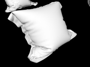 cushion cushions pillow pillows collection rectangular seat sofa box fabric sleep bed relax chair de 3D Model