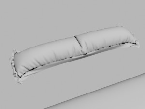 pillow collection shape pillows soft wrinkles bed sofa bedroom livingroom room cloth pack detailed c 3D Model