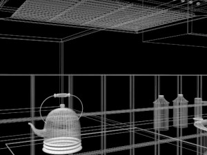 kitchen room interior design minimalist contemporary furniture room comfort family interior design Model 3D