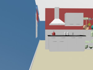 kitchen room interior design minimalist contemporary furniture room comfort family interior design Model 3D