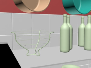 kitchen room interior design minimalist contemporary furniture room comfort family interior design Model 3D