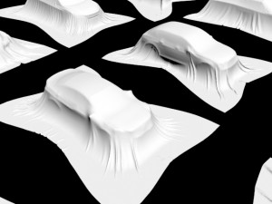 present car cloth presentation transport transportation shape concepts show celebration cover showro 3D Model