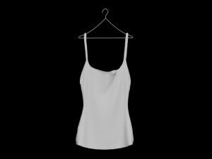 hanging womens tank top hanging pants folded hanging pants jeans pants trousers denim fashion cloth 3Dモデル