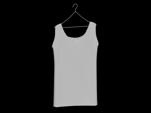 hanging mens tank top folded hanging pants jeans pants trousers denim fashion clothing garment mode 3D Model .c4d .max .obj .3ds .fbx .stl .blend 