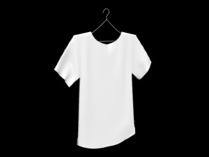t-shirt hanging on a hanger mens tank top tshirt rack mens long sleeve t-shirt rack hanging pants 3D 모델