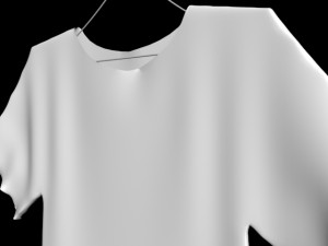 t-shirt hanging on a hanger mens tank top tshirt rack mens long sleeve t-shirt rack hanging pants Modelo 3D