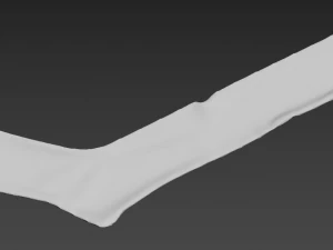 sock socks calcetin calcetines foot footwear wear winter feet classic cloth women men unishort f 3D Model