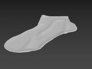 sock socks calcetin calcetines foot footwear wear winter feet classic cloth women men unishort f 3D Model