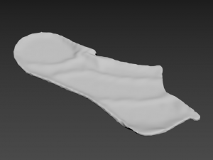 sock socks calcetin calcetines foot footwear wear winter feet classic cloth women men unishort f 3D Model