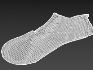 sock socks calcetin calcetines foot footwear wear winter feet classic cloth women men unishort f 3D Model