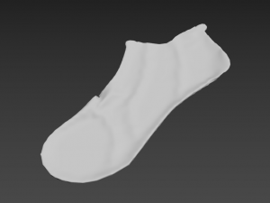 sock socks calcetin calcetines foot footwear wear winter feet classic cloth women men unishort f 3D Model