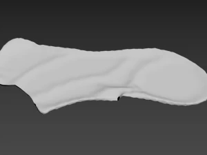 sock socks calcetin calcetines foot footwear wear winter feet classic cloth women men unishort f 3D Model