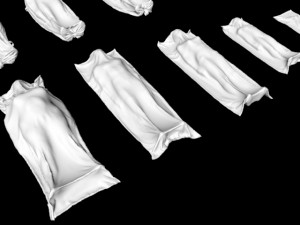 body bag collection corpse bodybag death crime scenes evidence morgue mortuary dead corpses man woma Modelo 3D