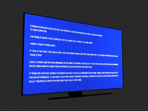 13 broken tv computer monitor collection and 100 textures 3D Модель