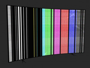 13 broken tv computer monitor collection and 100 textures 3D Модель