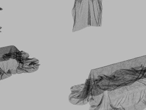 32 covered furniture cloth desk lamp chair sofa couch piano old furniture old house ancient max 2019 3D Model