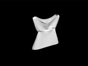 10 dress on hanger collection included 3 types of hanger fashion design women lady hanged girl mod 3D Model