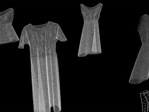 10 dress on hanger collection included 3 types of hanger fashion design women lady hanged girl mod Model 3D