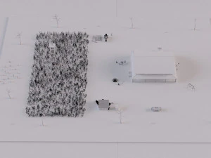farm farmhouse 3D Model